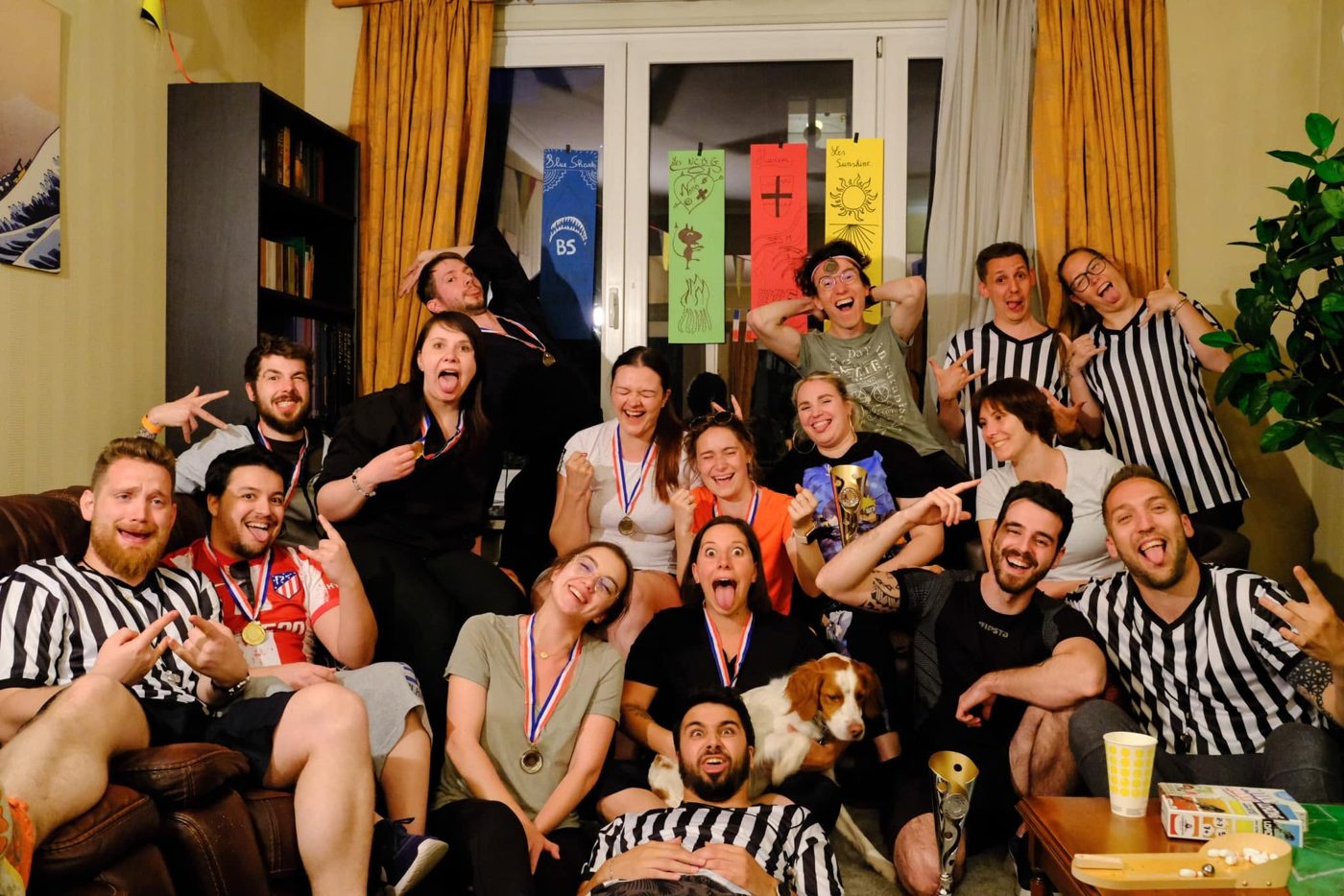Remise de médailles lors du Boardgame Day Sport